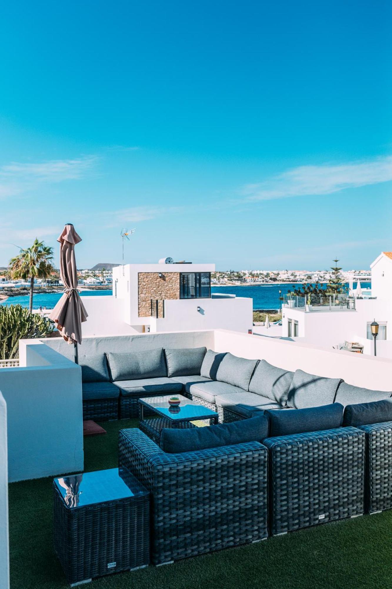 Paradise Beach House: Piscina Privada, Playa 100M Corralejo Exterior foto